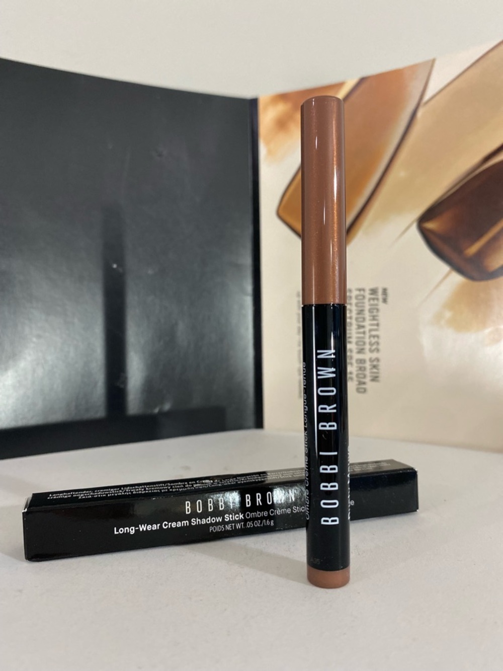 ~Dusty Mauve (Shimmer)~ Bobbi Brown Long-Wear Cream Shadow Stick, Full Size, New